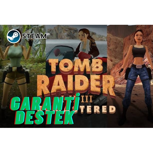  TOMB RAİDER 1-2-3 REMASTERED - KİŞİYE ÖZEL HESAP